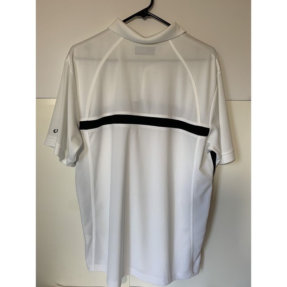 Callaway Men’s Heatherwood Golf Club Polo Shirt White Size L - Picture 2 of 6